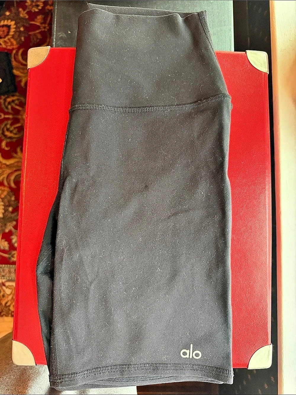 alo Black Athletic Shorts